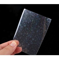 투명포토슬리브10개61x88mm 작업도구관리 카드보관용품 책상정리도구, 작은별