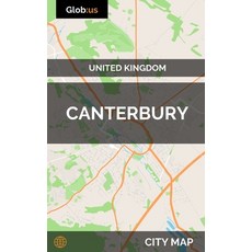 (영문도서)Canterbury United Kingdom - City Map Paperback, Independently Published, English, 9781980520535 Independently Published, English, 9781980520535