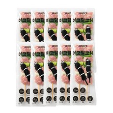 이고닭 닭다리살로 만든 파닭꼬치, 10개, 240g