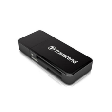 創見 Transcend RDF5 黑色 USB 3.1 micro SD SDXC SDHC 讀卡機, 1個