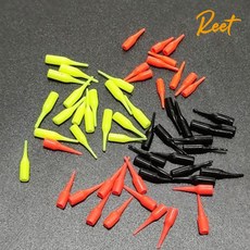 FL/핸드피싱 HD-136 캐미고무 케미고무, 레드 3mm-0.7 탑용