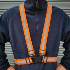 다용도 반사조끼 야간 조깅 라이딩 신호수 조끼, 그린