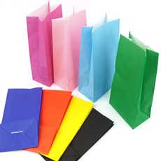 올리버샵 컬러 선물 종이봉투 선물포장봉투, 빨강