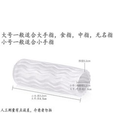 柔軟硅膠手指保護套 學生寫字防磨, N/A, 1只裝