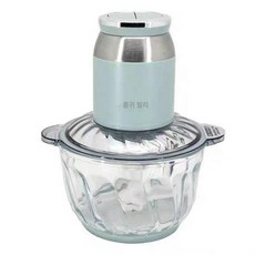 고기 분쇄기 10L 주방 다지기 업소용 믹서 단도 다짐기 대형 고출력, 용력8316 유리 3l 컵, 기본 색상