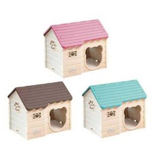 펫투비 푸르미 리빙 하우스 강아지집 반려동물 개집 ths+57917PP, 브라운