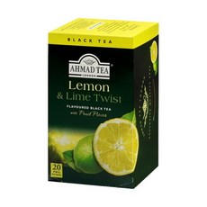 아마드티 레몬 n 라임 트위스트 티백 20개입 탕비실, 없음, 1.5g
