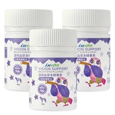 inoplus 護眼晶草本精華素 BRIGHT EYES LUTEIN, 改善淚液/眼睛健康, 3個