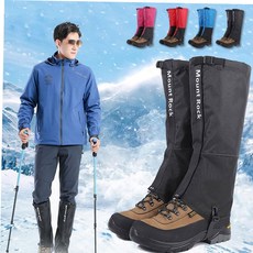 등산용품 MOUNT ROCK 스노우 스패츠 ELS-046, 블랙-M