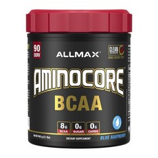 ALLMAX Aminocore BCAA支鏈胺基酸粉 藍莓口味, 1個, 945g