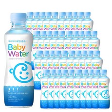 천년동안 베이비워터 350ml 40개
