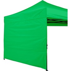 ABCCANOPY 인스턴트 캐노피 선월 10x10 FT 사이드월 1팩 프레임 또는 상단 없음 켈리 그린, 10x20, Blue