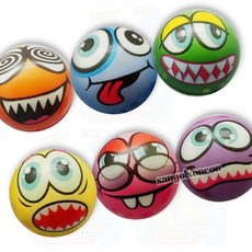 장난감 스펀지공 재미있는 아동 실내 공놀이 안전 부드러운, 1개