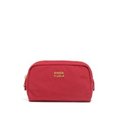 빔바이롤라 레터링 로고 메이크업 파우치