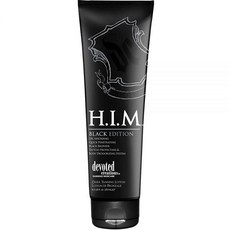 디보티드크리에이션 H.I.M. 블랙 에디션 퀵 침투 탠 로션 브론저 250ml, 1개, 251ml