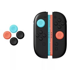 良值 貓爪造型 搖桿保護套 貓掌蘑菇頭防滑套, 1個, 藍色一顆