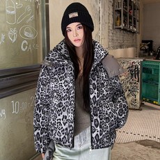 KOSARTE 패딩 여 작은 얼굴 보온 후드 겨울 코트