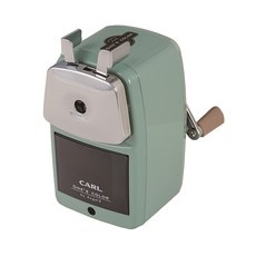 CARL 鐵製可調式鉛筆機, 淺綠, 1個