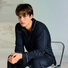 매장정품 오르시떼 [오르시떼남성 D008 프리다네이비 긴소매 파자마 세트 315453