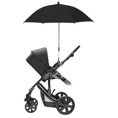 360度旋轉嬰兒車遮陽傘, 黑色, 1支