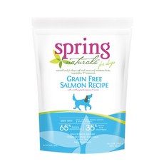 Spring Naturals 曙光 無榖犬糧 鮭魚配方 20LB (9.07KG) 呵護腸胃 毛髮亮麗, 1個, 無穀滋養｜鮭魚20LB(9.07KG)