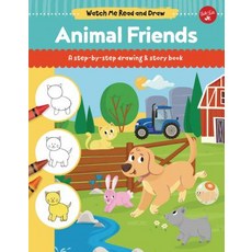 Animal Friends: A Step-By-Step Drawing & Story Book Library Binding, Walter Foster Jr. -- Quarto Library