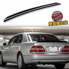 Fyralip 凌志 LS 第三代 XF30 High Kick 後車廂 特仕版 大鴨尾 素材/合車色烤漆, 202 素黑