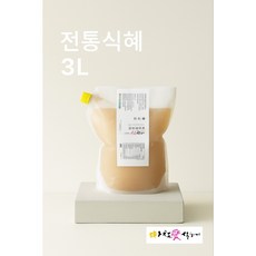 네츄럴 홈 아침애 전통 수제 식혜 500ml 4개/9개, 1개, 3L