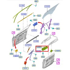 【JT福特原廠】MONDEO MK5 15-電動窗開關, 1個, 下單前請提供車身號碼確認