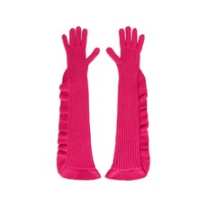 레드(V) 러플 장갑