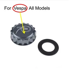 오일 캡 커버 가스 연료 탱크 필러 베스파 GTS 300 250 스프린트 프리마베라 LX 오토바이 액세서리, 19 70th Grey 2