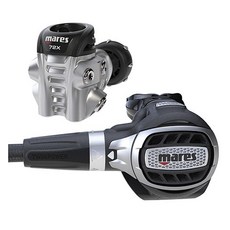 MARES ULTRA 72X調節器，輕量化設計，氣動平衡，潛水愛好者首選