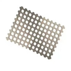 오토바이 오일받이 사각철제 A 메쉬구멍 드레인 약 미세한 2L 1mm, B.7cm정사각형1개