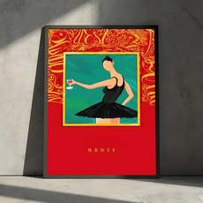 그림 서예 홈 침실 인테리어 벽장식 캔버스 포스터 아트 벽화, 19. Black15