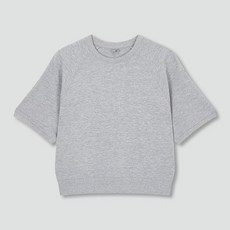 JAJU 여 스웨트 반팔 셔츠 J115201120083 549831