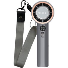 Timo 101段 冰鎮強力製冷渦輪冰風扇 TF-06 手持USB隨身風扇, 夜幕黑