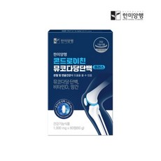한미양행 콘드로이친 뮤코다당단백, 1개, 60정