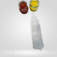 LETEO-에이엘에스 ALS 잘라쓰는 푸드3구소스병 대 600ml 주방 식당 2811 투명