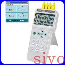 泰仕 TES TES-1384 四通道溫度計/記錄器 五金工具, 1個