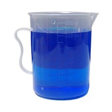 액체실험 과학수업 30ml 플라스틱 비커 비이커 어린이실험도구 과학용기 교육기관, 3개, 300ml