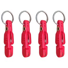 웨이트 플래너 보드 카이트 다운리거 트롤링 낚시용 헤비 텐션 스냅 릴리스 클립, 4Pcs