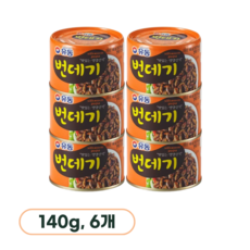 유동 유동번데기 130g x 24캔, 140g, 6개
