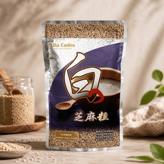 大侑 Vita Codes 嚴選芝麻粒 300g (黃金芝麻/黑芝麻/白芝麻), 1個, 白芝麻粒
