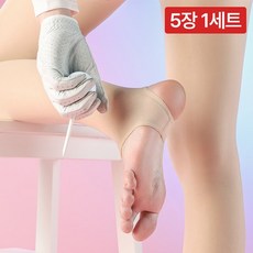 [5장 1세트] 리카타 선세이션 자외선차단 쿨 발고리형 골프 런닝 테니스 냉감 팬티 쿨스타킹 F53201, 상세설명 참조