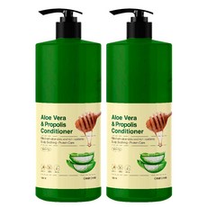 샤샤 알로에 베라 앤 프로폴리스 대용량 컨디셔너 1500ml, 1.5L, 2개