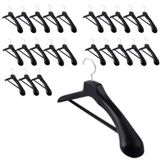 옷걸이 코디스 남여 공용 일반 자켓 정장 정장/코트, 블랙, 24개