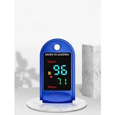 클립형 산소 농도 포화도 손가락 1개입 혈중 감지기 맥박 심박수계, 1개