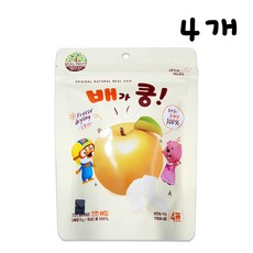 리더스인팜 뽀로로 동결건조 과일칩 배가 쿵, 배, 4개, 15g