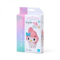 산리오 정품 마이멜로디 나노블록 피규어 캐릭터 DIY 미니블록 참 Sanrio-139865