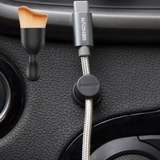 자석홀더 자동 용품 기 연결 먼지브러쉬 묶음 량 11594PC 1(PC), 검정